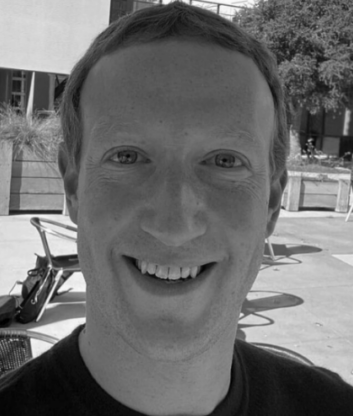 Portrait of Mark Zuckerberg